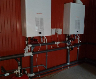 Монтаж котельной и системы отопления в производственном помещении