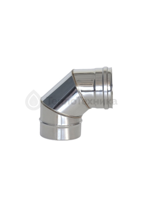 Отвод нержавеющая сталь 90° D150 (AISI 430 - 0.8мм)