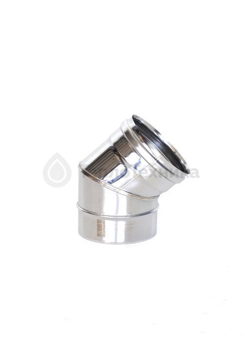 Отвод нержавеющая сталь 45° D80 (AISI 430 - 0.5мм)
