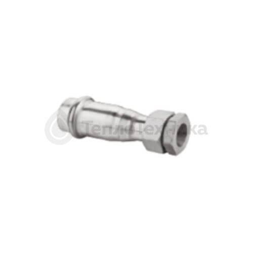 Муфта В-пресс разборная 18 x 1/2" нерж.сталь Kromwell