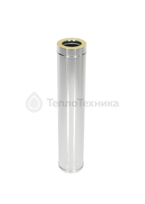 Труба нержавеющая сталь (сэндвич) D150/210 L-500 (AISI 430 - 0.8/0.5мм)